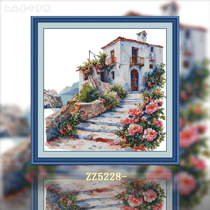 [ZZ5228-Ladder of Love]  Painting Fairy Cross Stitch