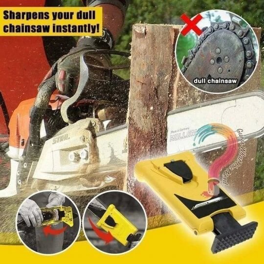 (LAST DAY PROMOTIONS- Save 50% OFF)-Chainsaw Teeth Sharpener