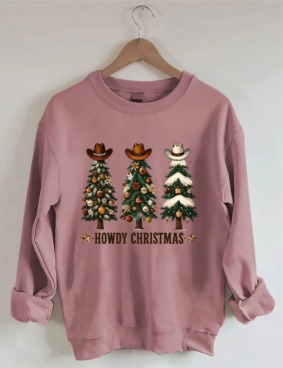 Western Christmas Tree Sweatshirt