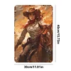 Cowgirl - Vintage Metal Signs - 20*30cm/30*40cm - Western