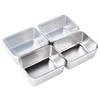 📢Buy 3 Get 2 Free & Free Shipping - Stainless Steel Square Plate（With Lid）