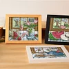 (4pcs) Window Season-14CT Stamped Cross Stitch 21*19cm(Bundle Sale)