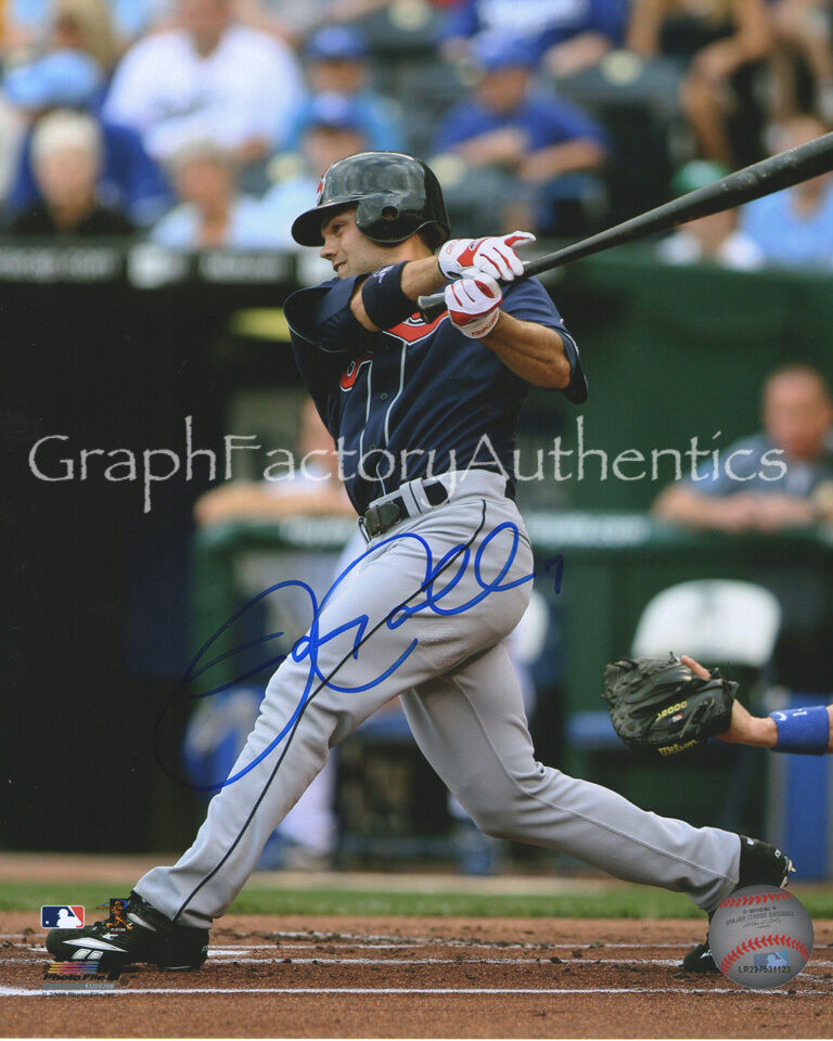 Jamey Carroll Indians Dodgers MN Minnesota Twins Auto Signed 8x10 Photo Poster painting COA GFA