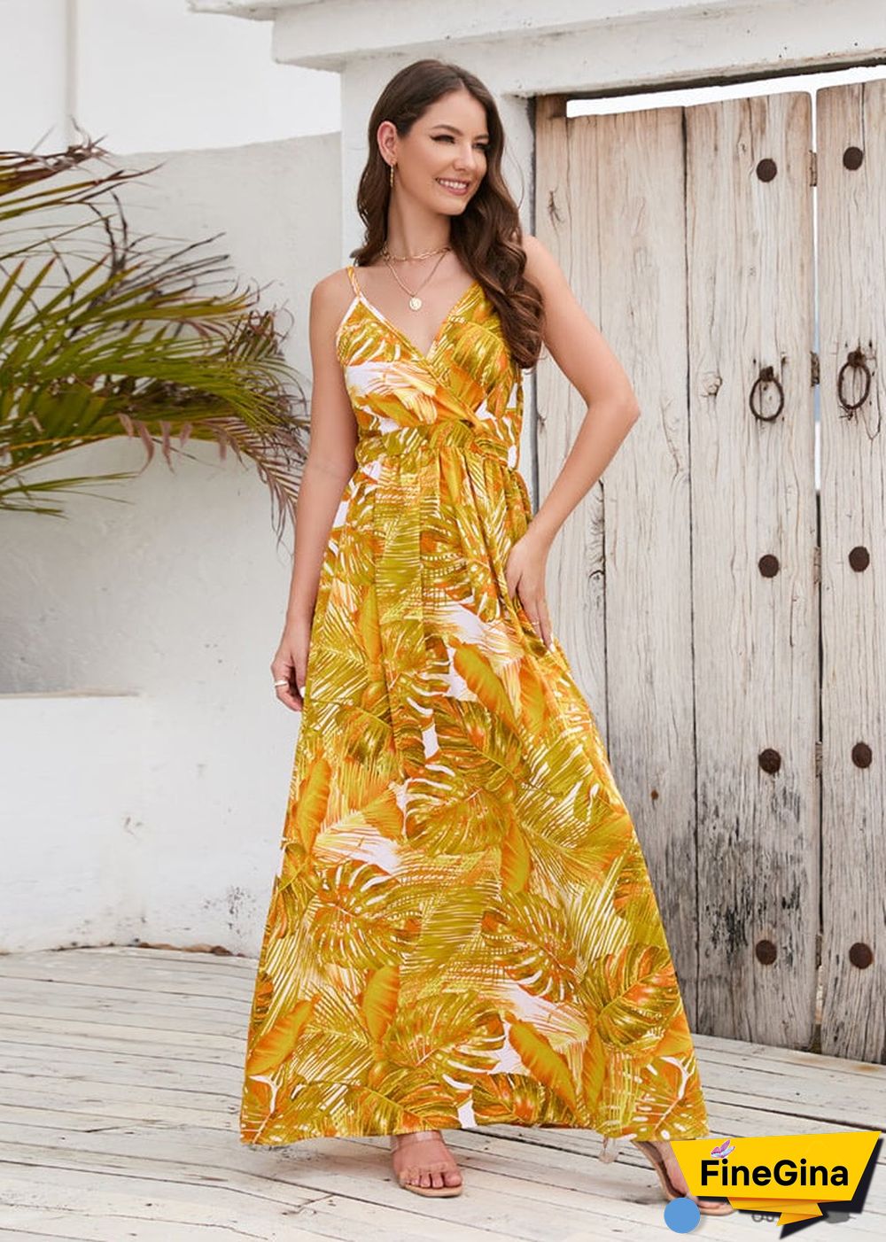 Boho Strap Maxi Dress Reese