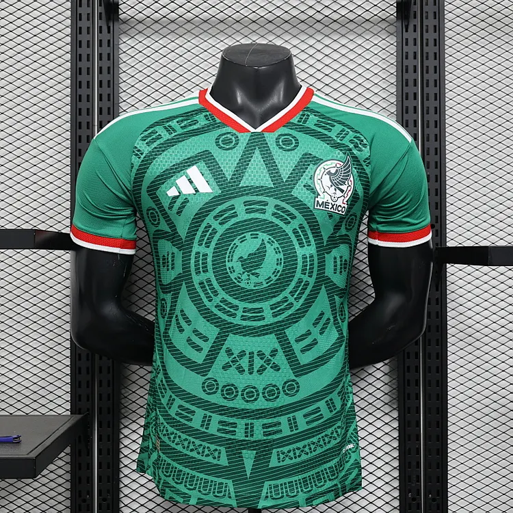2026-2027 World Cup Mexico Player Version Football Jersey, 1:1 Replica, Thai Quality