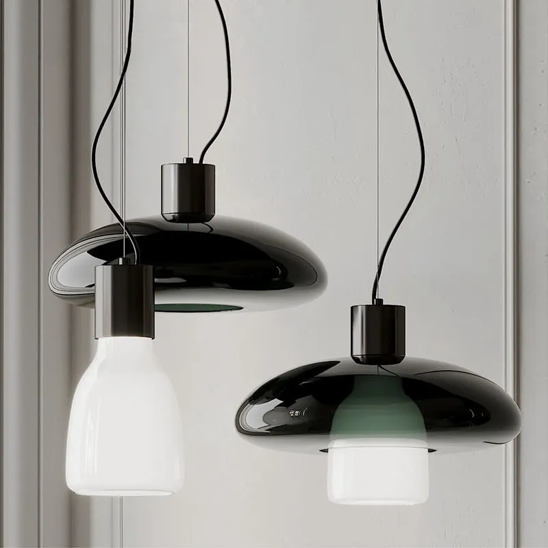 Luxury Art Glass Pendant Lights for Minimalist Restaurant ...