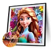 (40*40cm)DIY Square Partial AB Drill Diamond Painting - Princess
