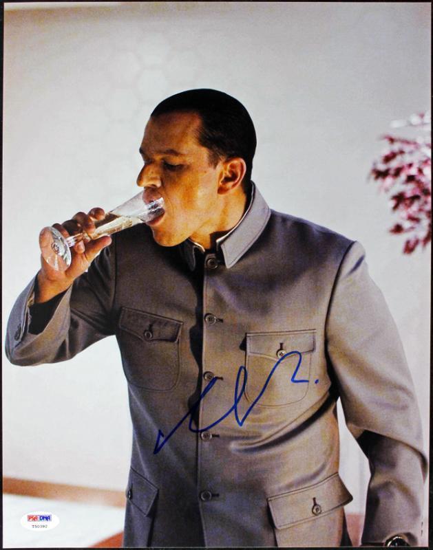 Matt Damon Ocean'S Thirteen Signed Authentic 11X14 Photo Poster painting PSA/DNA #T50392