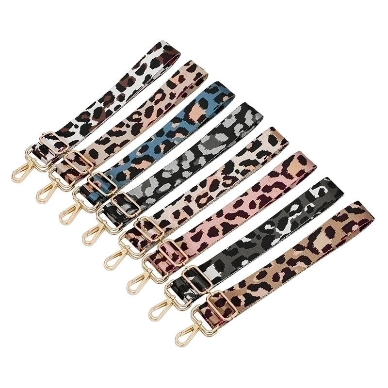All Seasons Polyester Leopard Bag Strap