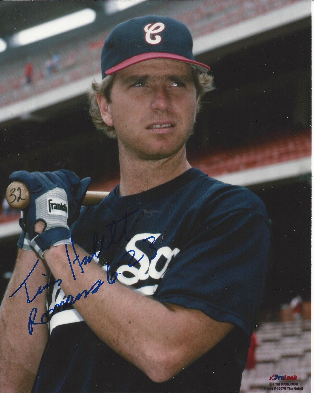 Tim Hulett Autographed 8x10 Chicago White Sox#2