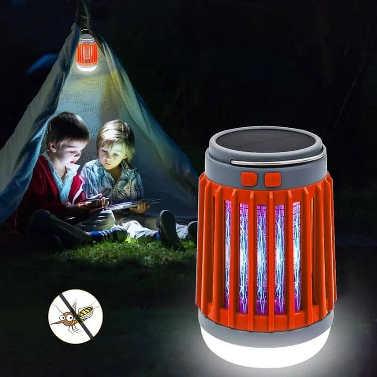3 In 1 Outdoor Solar LED Lighting Mosquito Repellent Lamp - Appledas
