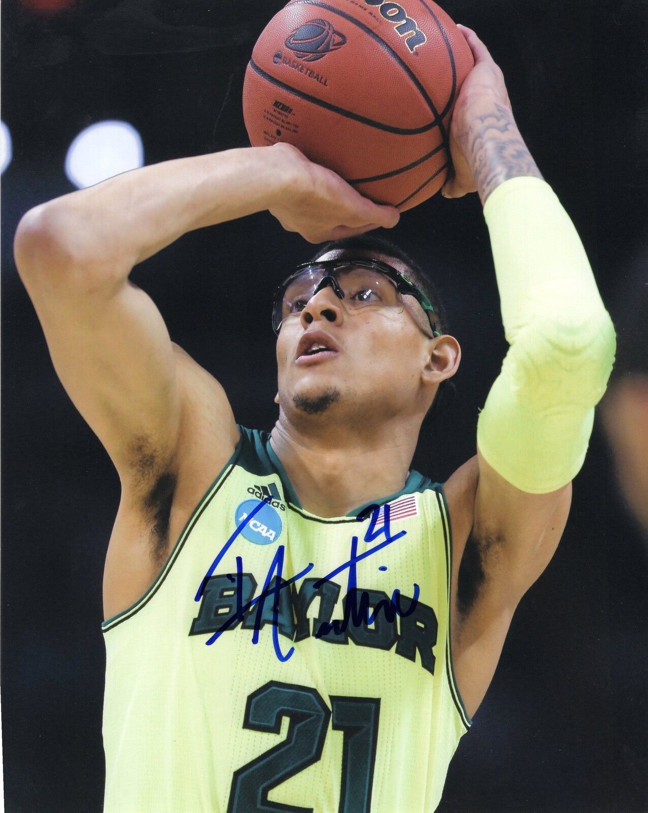 Isaiah Austin signed 8x10 Photo Poster painting w/COA Baylor Bears Basketball #2