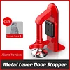 Save the Girl Alone - Safety Lock Metal Strong Door Stop Hotel Travel Lock Alarm Anti-collision Portable Door Stop
