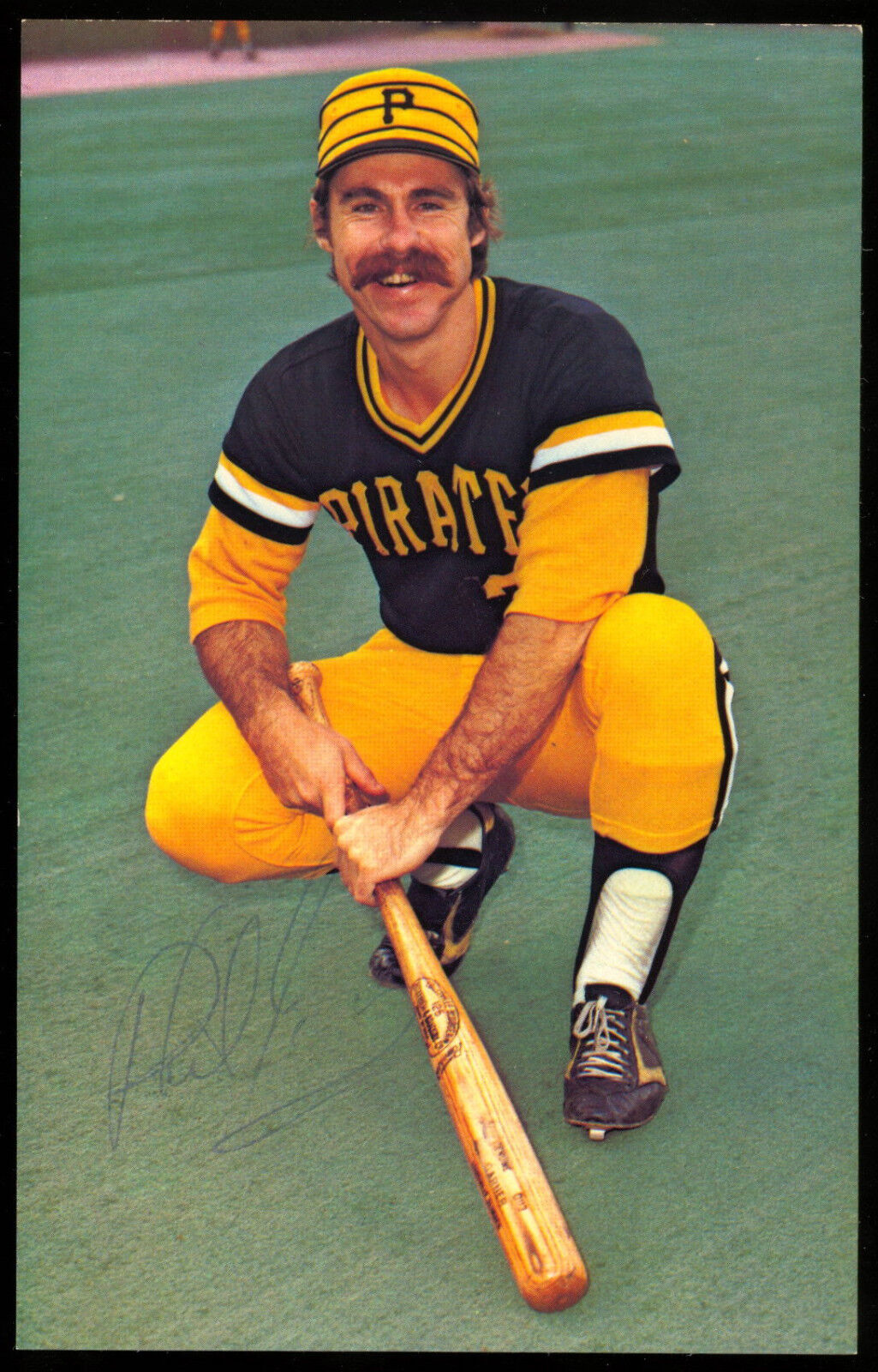 PHIL GARNER HAND SIGNED auto AUTOGRAPH PITTSBURGH PIRATES TEAM OLDER Photo Poster painting CARD