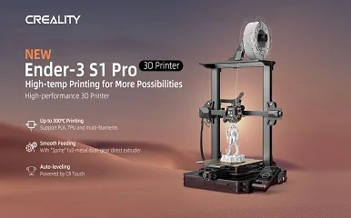 Ender-3 S1 Pro – Excellent in High-Temp Printing