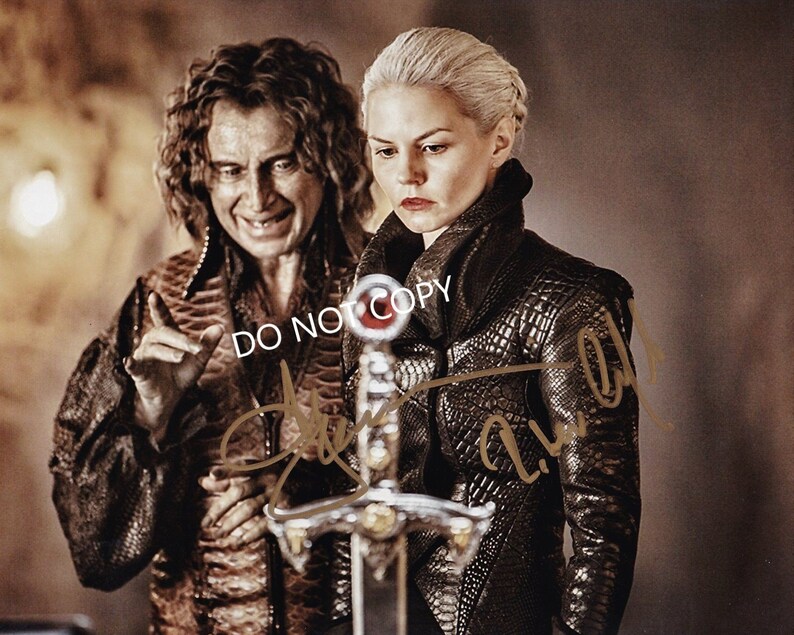 Jennifer Morrison + Robert Carlyle 8 x10 20x25 cm Autographed Hand Signed Photo Poster painting