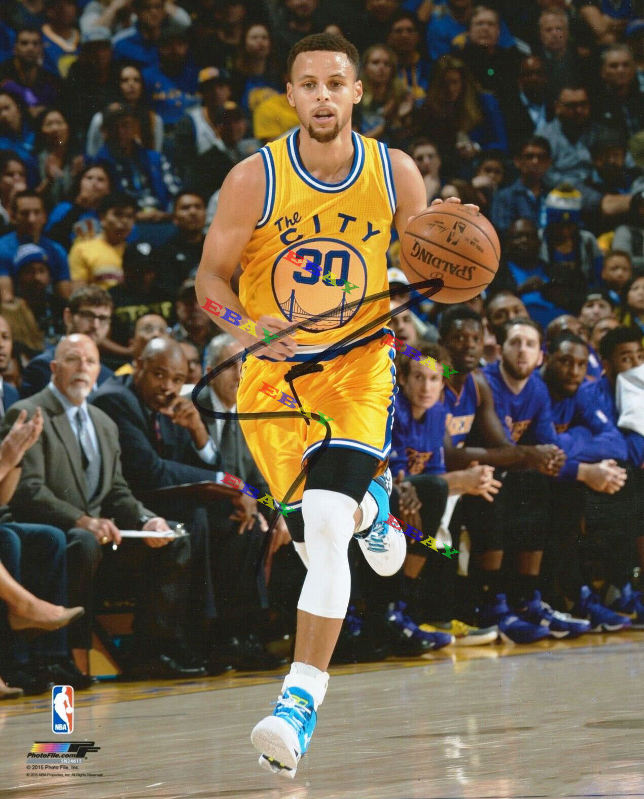 STEPHEN CURRY Golden State Warriors Signed Autographed 8x10 Photo Poster painting Reprint