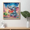 Diamond Painting-DIY Crystal Rhinestone Elephant