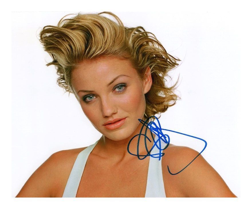 CAMERON DIAZ AUTOGRAPHED SIGNED A4 PP POSTER Photo Poster painting PRINT 3