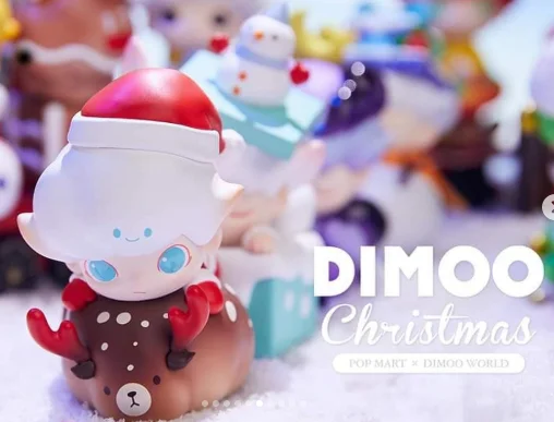 PRE-SALE POPMART DIMOO WORLD CHIRSTMAS 2020 SERIES BLIND BOX