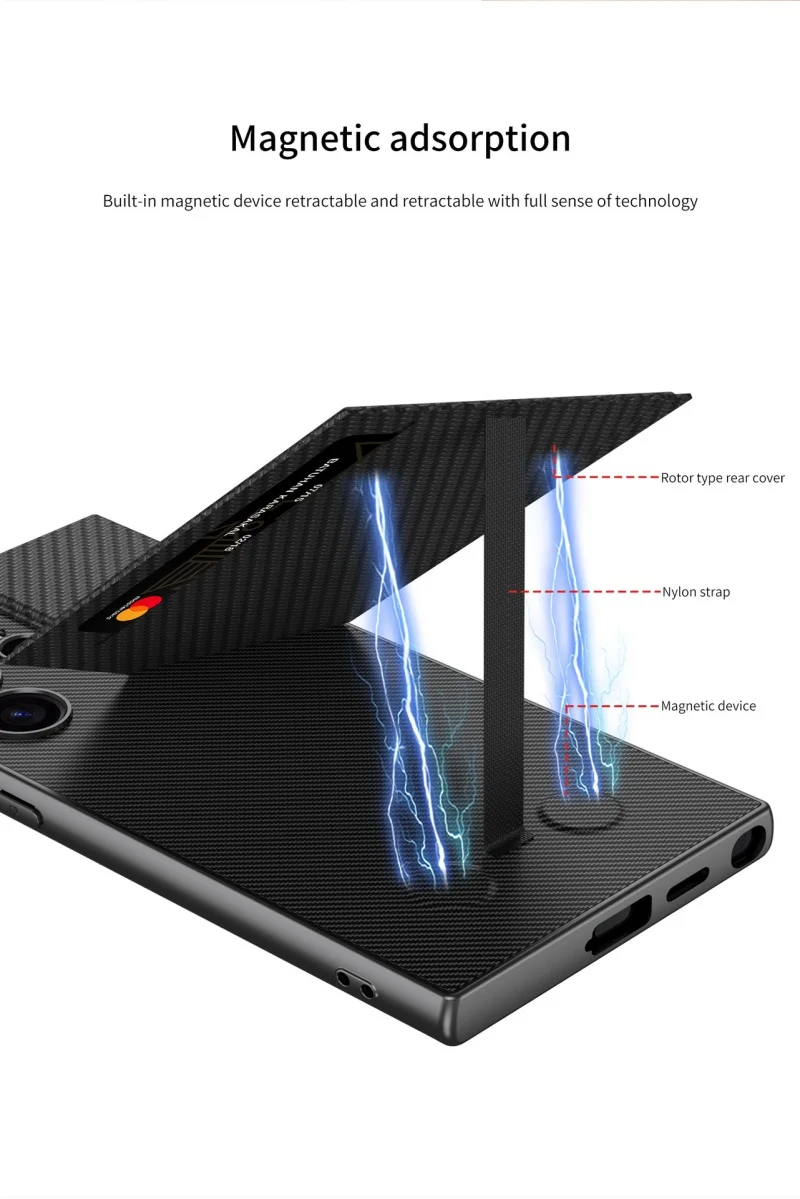 Samsung Creative Style Card Insert Phone Case Protective Case