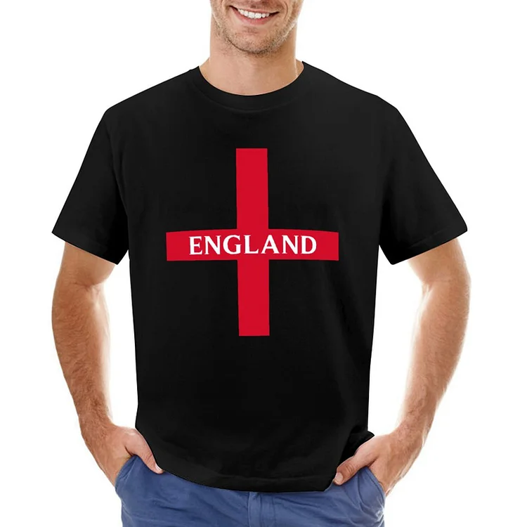 St. George Inspired Cross Classic Design Men's T-shirt	
