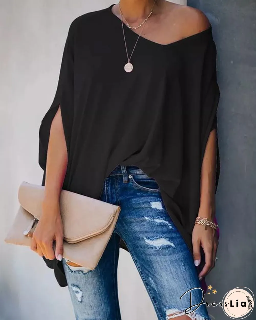 Rommy Bat Sleeve T-shirt