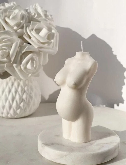 Xpoko Ins woman figured body candles Room decorative scented candles for home decoration Luxury decorative candles birthday gifts