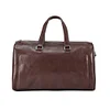 JOGUJOS Genuine Cowhide Leather Male Travel Bags Multifunction Weekend Duffel Bag for Men Large Carry on Luggage Bags Handbag