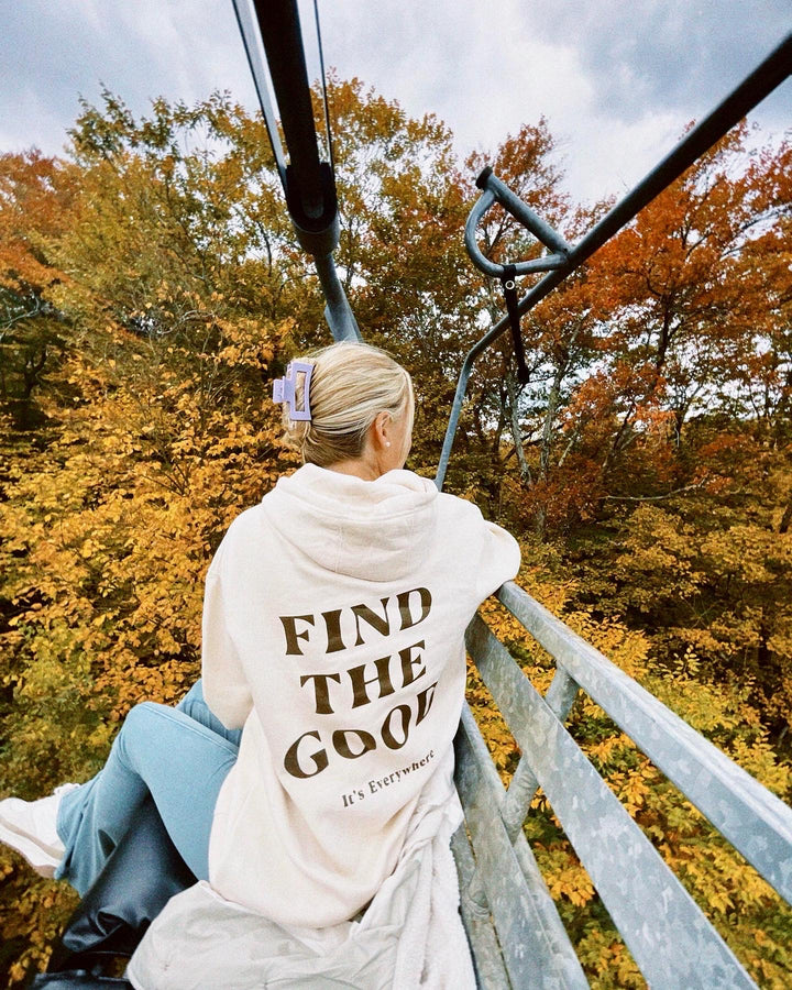 FIND THE GOOD - Embroidered Hoodie 