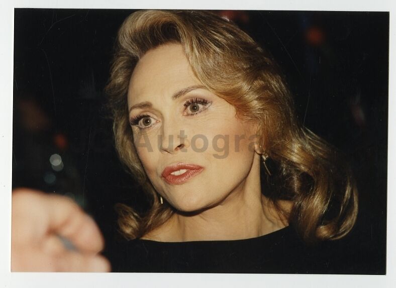 Faye Dunaway - Vintage Candid Snapshot Photo Poster paintinggraph by Peter Warrack