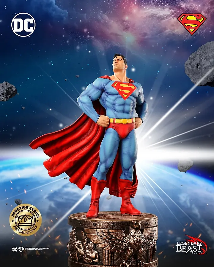 アメコミ New Superman Resin Statue Figure 1/3 GK LEGENDARY BEAST STUDIOS SUPERMAN 1/3 Prestige Series(Licensed