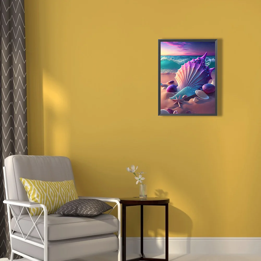 Diamond Painting - Full Round Drill - Beach(30*40cm)