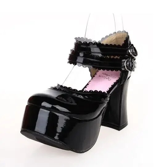 VCshoes Woman Mori Girl Lolita Cosplay Shoes Lady High Heels Pumps Women Dress Party Sandals
