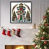 (40*40cm)Christmas Lighthouse - Full Round Drill Diamond Painting