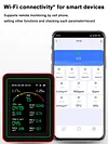 WiFi 15 in 1 Air Quality Detector APP Control Multifunctional Clock CO2 Detector