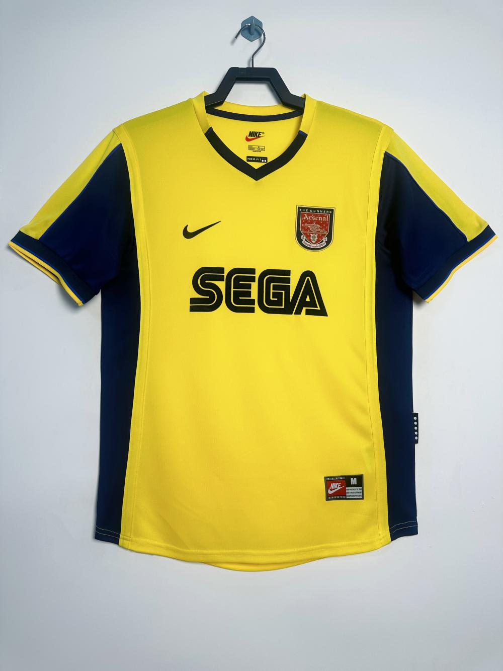 2000-2001 Retro Arsenal Away Football Shirt 1:1 Thai Quality jersey|football shirt|football kit