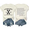 Gen X Raise On Hose Water & Neglect Tee
