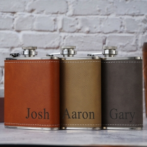 personalized flask