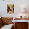 Cat on Chair - Metal Tin Signs(12*16Inch) - Animal