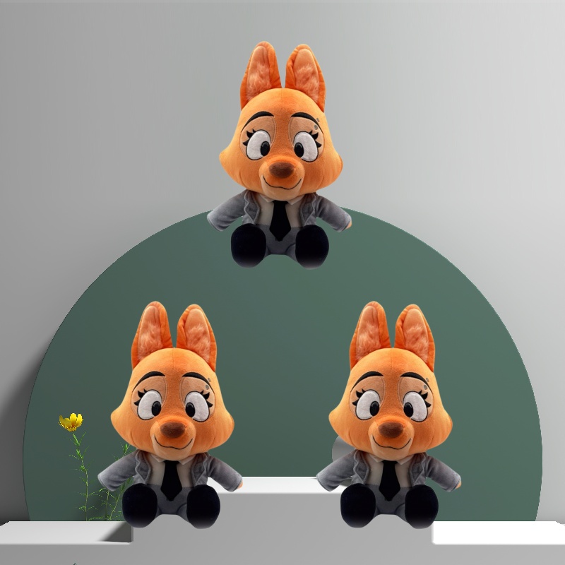 Bad Guys 2 Diane Foxington plushies 3pcs Harvey Harvington Plush