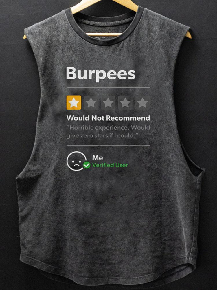 Burpees Reviewed Scoop Bottom Cotton Tank / Rvogue / Rvogue