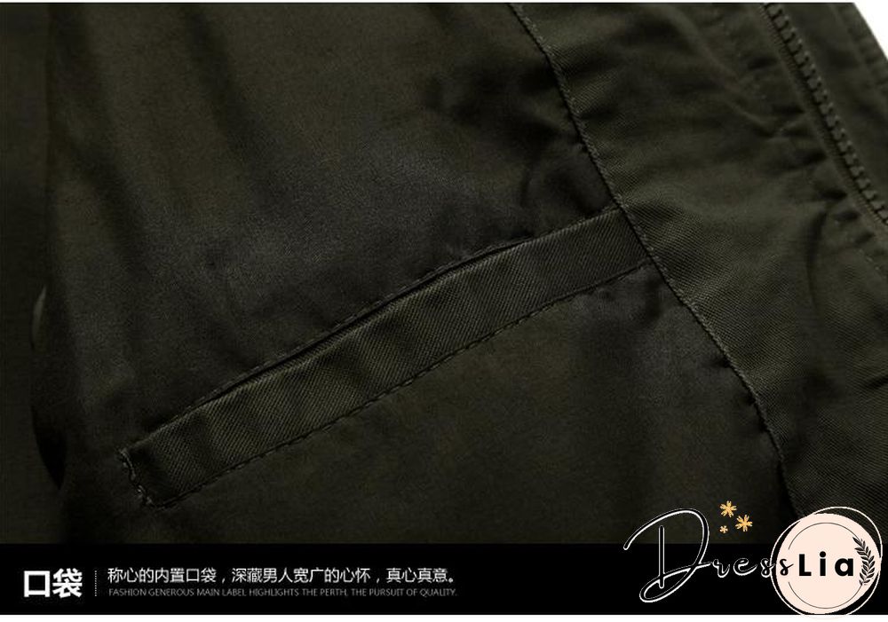 Cotton Military Jacket Men coat Soldier MA1 Style Army Jackets Male Brand Mens Bomber Jackets Plus Size M-6XL