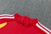 Kids Kit Germany 26-27 1/4 Zip Tracksuit Red Chandal