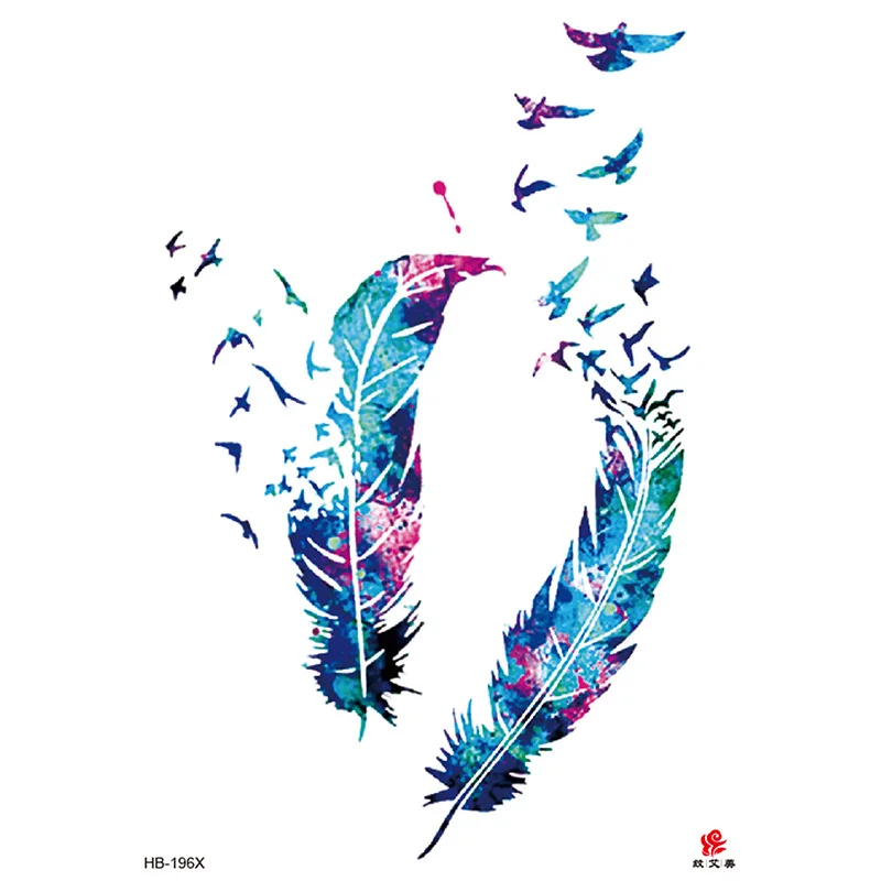 Sdrawing Forest Tattoo Sticker for Men Tiger Wolf Tattoo Death Skull Temporari Tattoo Skeleton Naked Girls Fake Tatoo for Women