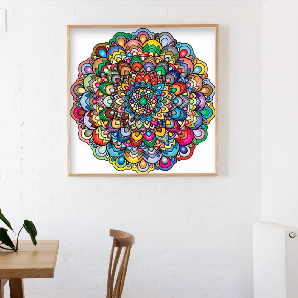 Diamond Painting - Full Round Drill - Mandala(30*30cm)