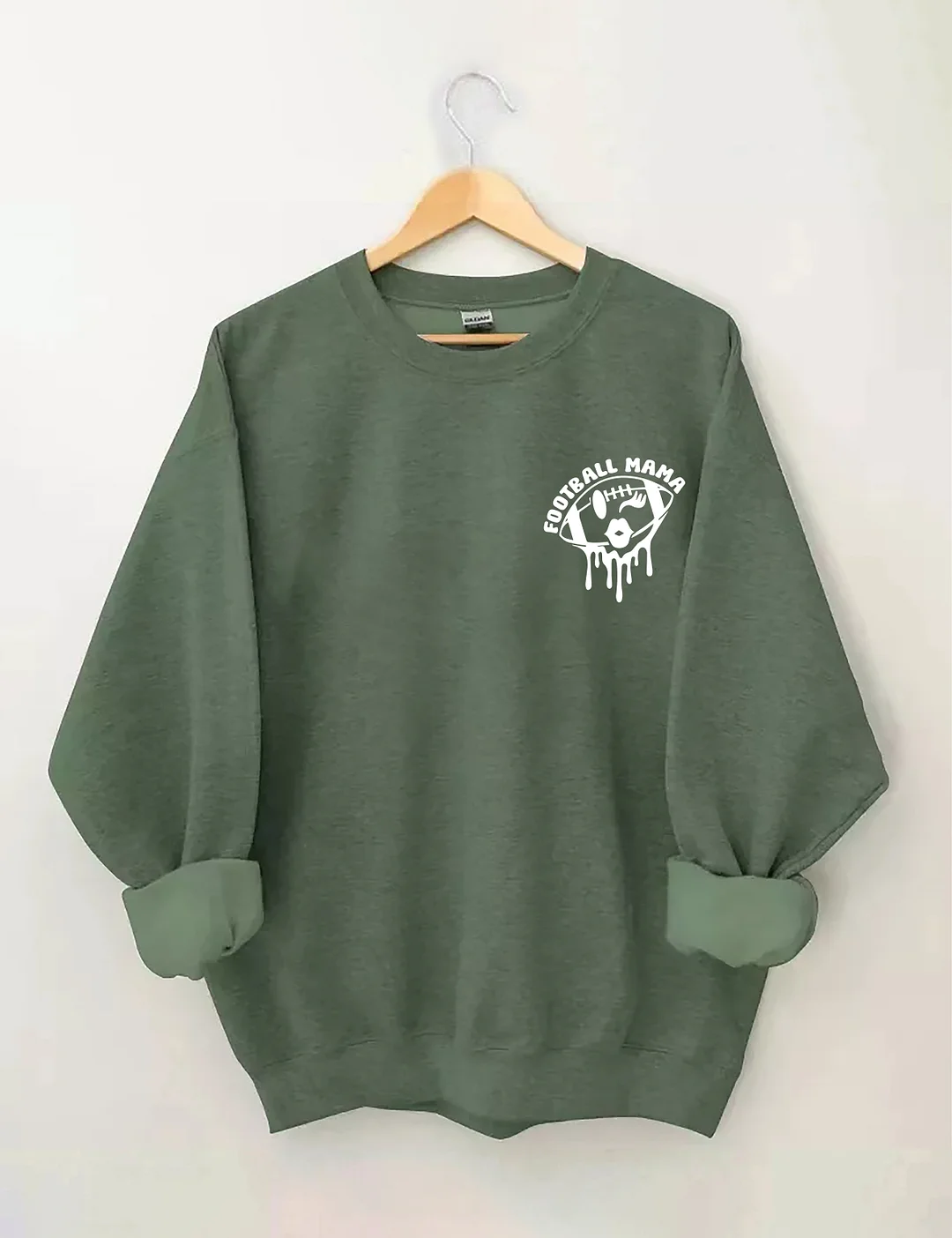 Somebody's Loud Mouth Football Mama Sweatshirt