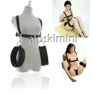 pornhint Pornhint Cuffs Binding Straps Belts Roleplay Games Women Slav Leg Restraints Thigh