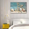 (60*40cm)Starfish - Full Round Drill Diamond Painting
