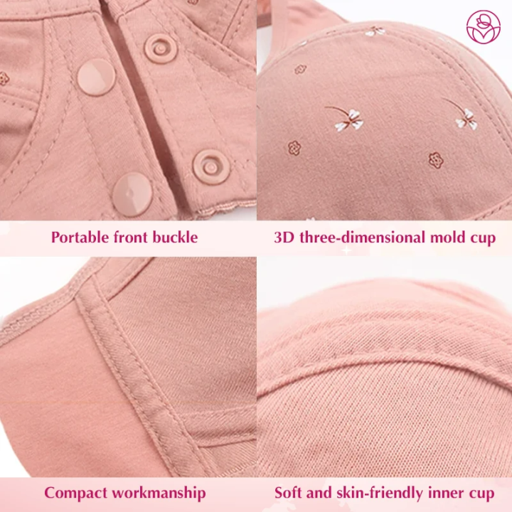 Faith Bra - Designed for Senior - Front Closure Cotton Bra